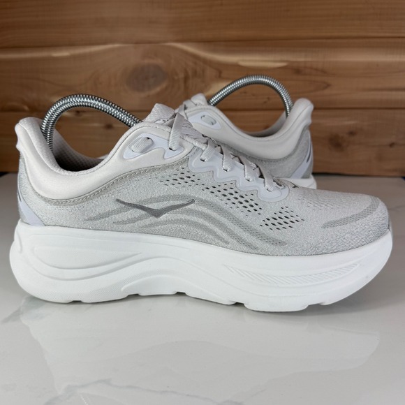 Hoka One One Bondi 9 Running Shoes Stardust/Silver 1162014 SDSTS Women's 10 D - Picture 10 of 16